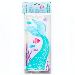 Magical Mermaid Party - Cello Bags - 20 Pack
