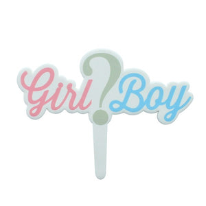 Girl or Boy Gumpaste Pick