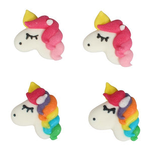 Unicorn Sugar Decorations - 20 Pack