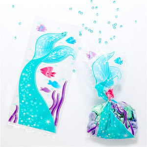 Magical Mermaid Party - Cello Bags - 20 Pack