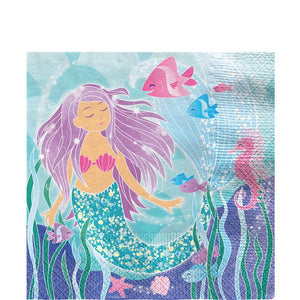 Magical Mermaid Party - Paper Napkins