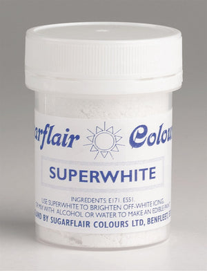 Sugarflair Icing Whitener - Superwhite 20g