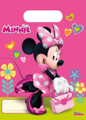 Minnie Mouse Happy Helpers Plastic Party Loot Bags