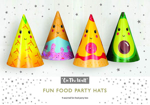 Fun Food Party Hats