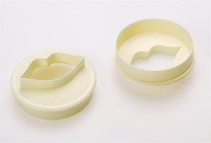 FMM Lips/Circle Cupcake Cutter Double Sided