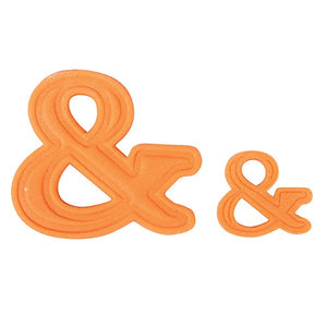And Symbol & Cutter Set - Large and Small & Cutters - Cake Star