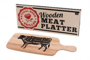 Wooden BBQ Meat Serving Board