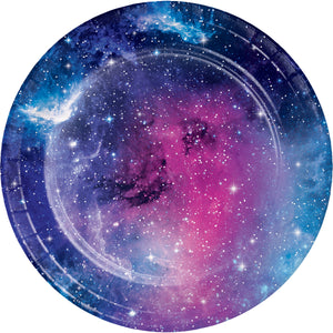 Galaxy Party Lunch Plates Sturdy Style