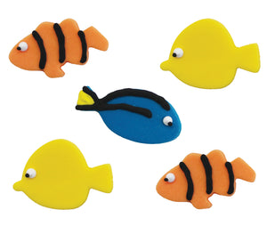 Tropical Fish Sugarcraft Toppers