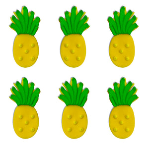 Tropical Pineapple Sugarcraft Toppers