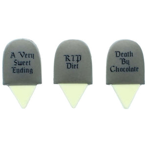 Stef Chef Halloween Tombstones Cake Toppers - 6 Pack