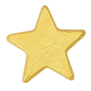 Gold Lustre Stars Edible Cake Toppers - 50 Toppers