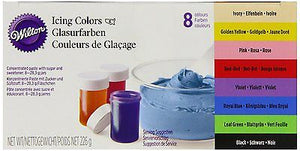 Wilton Icing Colours - 8 Colour Pack