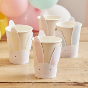Pastel Easter Bunny Paper Cups