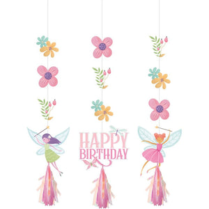 Fairy Forest Hanging Decorations (x3)