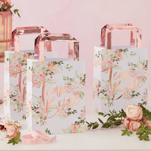 Team Bride Party Bags - Floral Hen Range by Ginger Ray