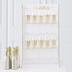 Prosecco Bubbly Drinks Wall Holder - Gold Wedding Range by Ginger Ray