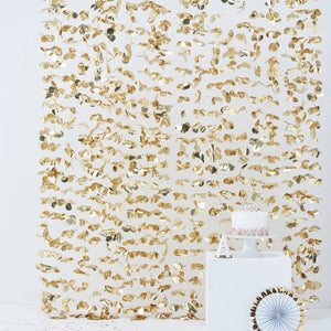 Gold Photo Booth Backdrop - Pick and Mix Range by Ginger Ray