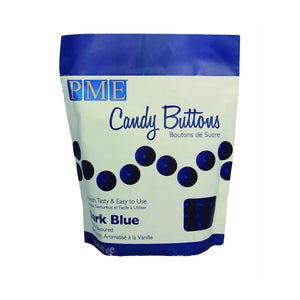 PME Candy Buttons - Dark Blue 340g