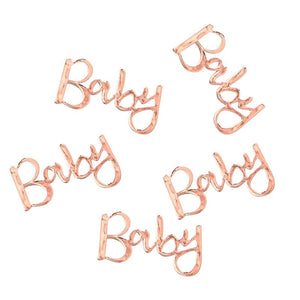 Rose Gold Baby Table Confetti  - Twinkle Twinkle Range by Ginger Ray
