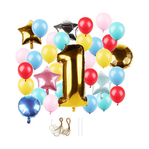 First Birthday Balloons