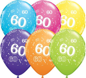 60th Balloons