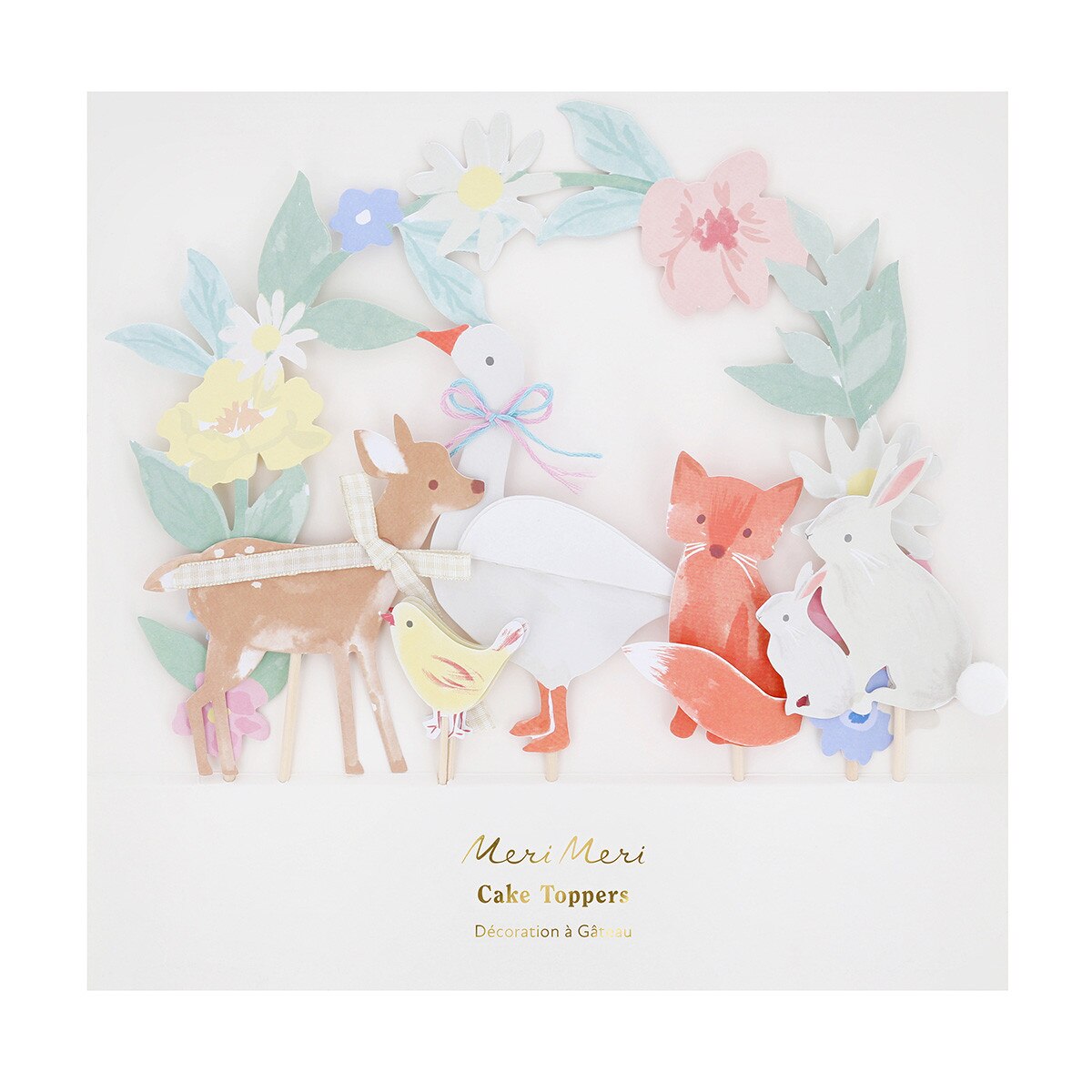 Meri Meri Little Animals Cake Topper