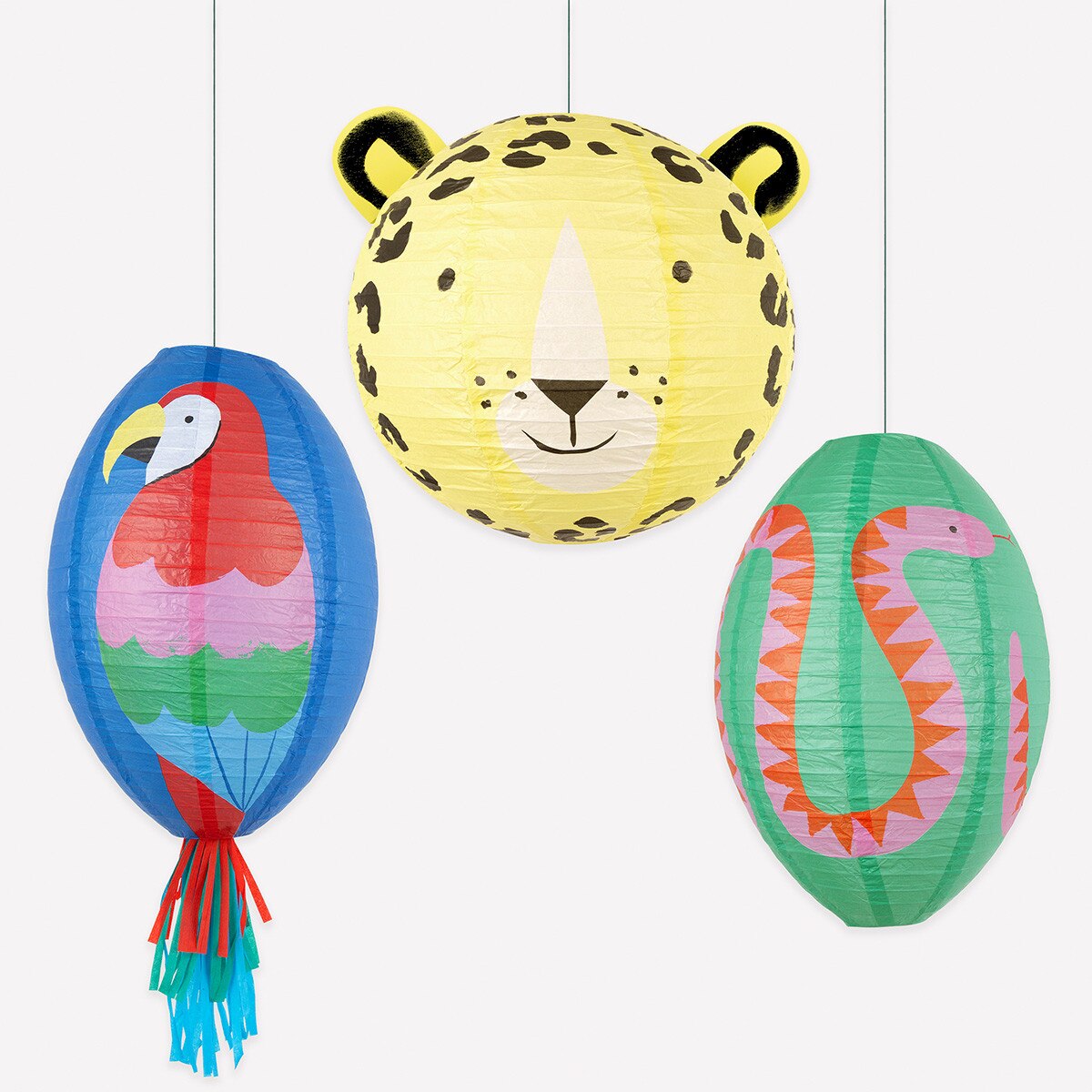 Jungle Jamboree Lanterns (x 3)
