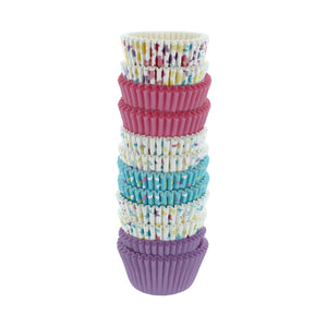 Ditsy Confetti Cupcake Cases - Baking Cup Selection Pack - 300 Baking Cases
