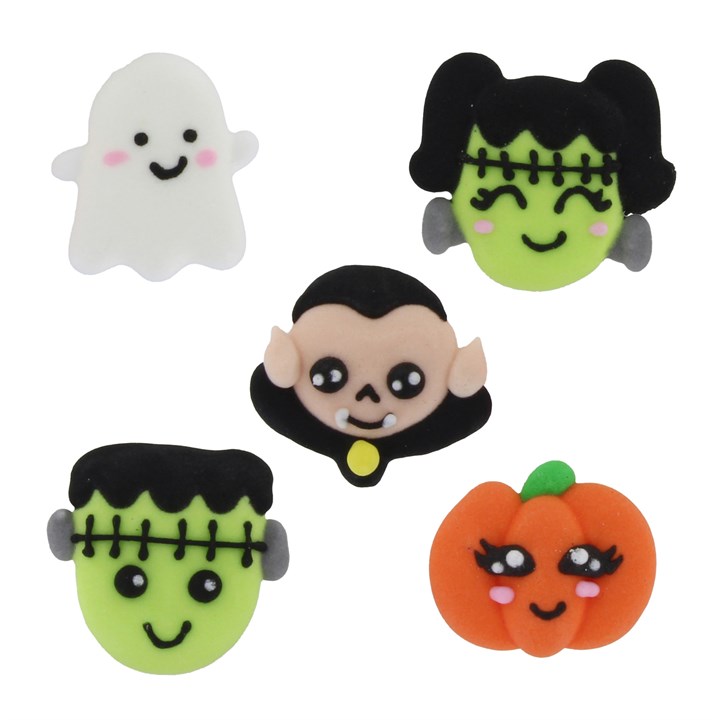 Stef Chef Cute Halloween Sugar Pipings - 20 pack