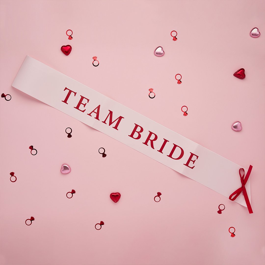 Team Bride Sashes - 5 Pack