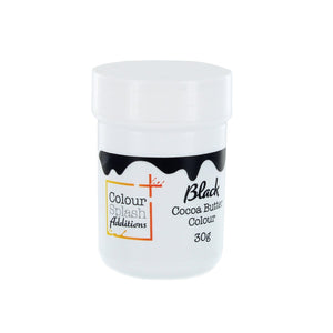 Colour Splash Additions - Black Cocoa Butter Colouring  30g