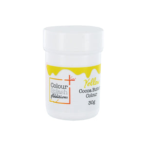 Colour Splash Additions - Yellow Cocoa Butter Colouring  30g