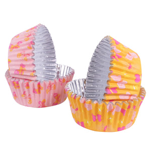 EASTER FOIL-LINED CUPCAKE CASES - BUTTERFLIES, SET OF 60