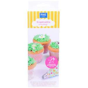 EASTER ICING PIPING BAGS - PACK OF 12 DISPOSABLE BAGS