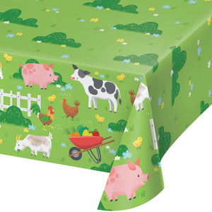 Farm Animals Party Paper Tablecover