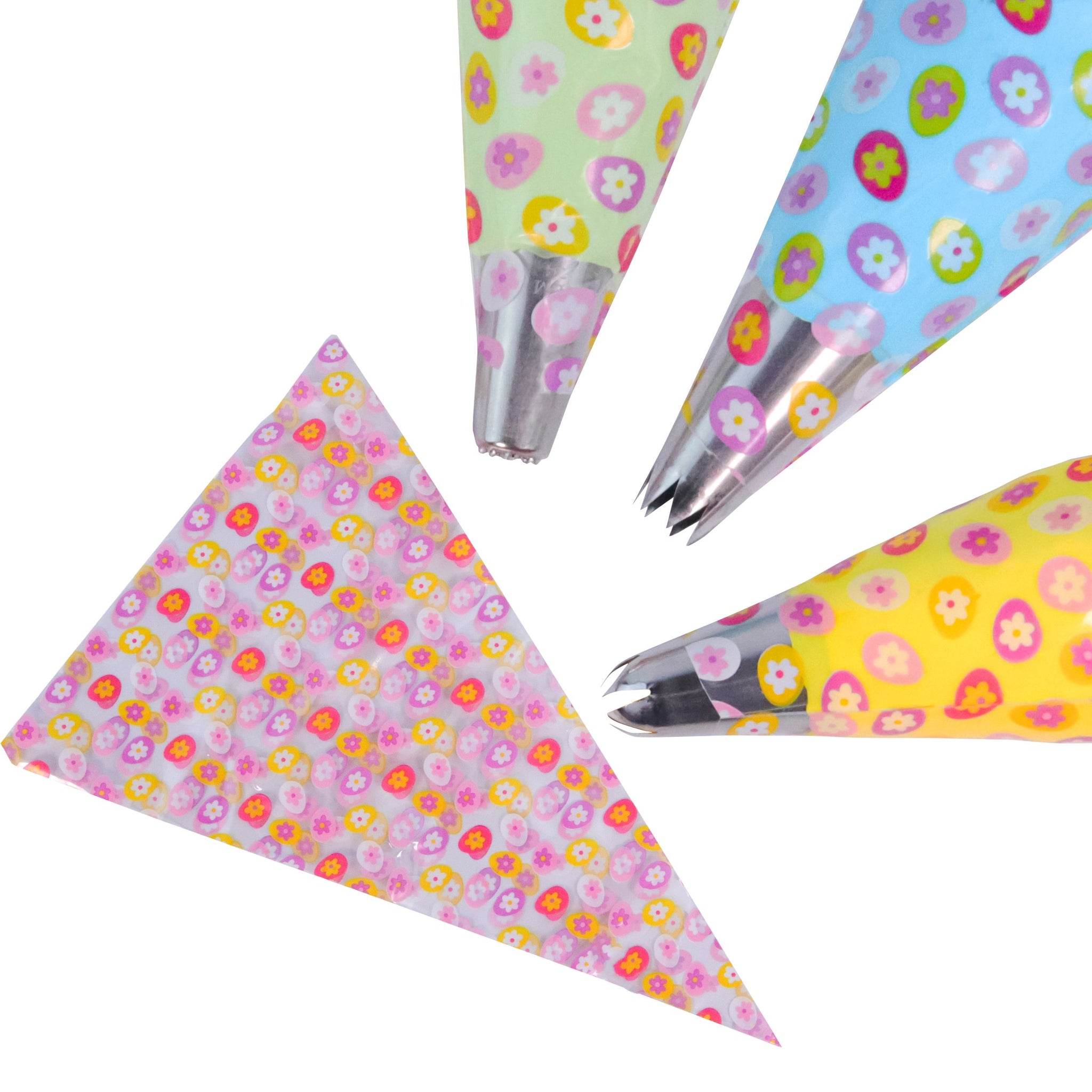 EASTER ICING PIPING BAGS - PACK OF 12 DISPOSABLE BAGS