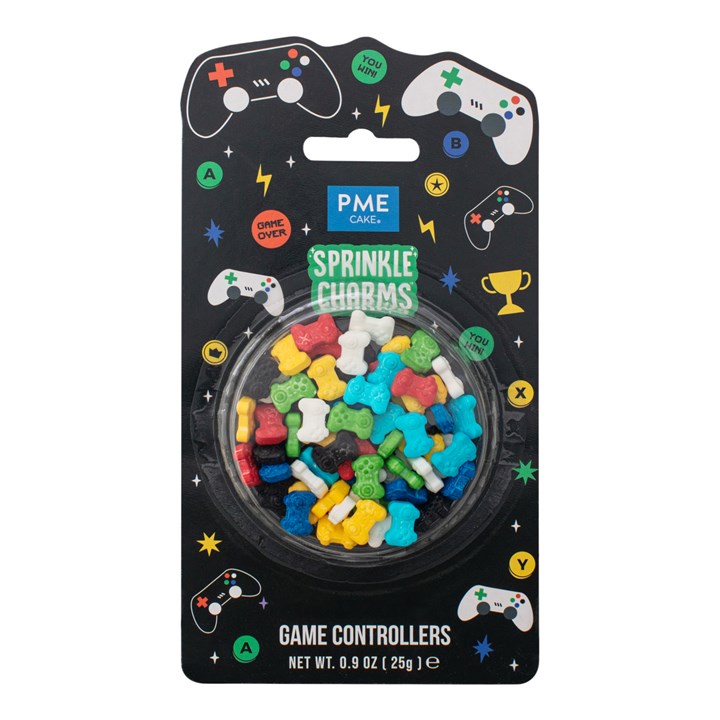 PME Sprinkle Charms - Game Controllers - 25g