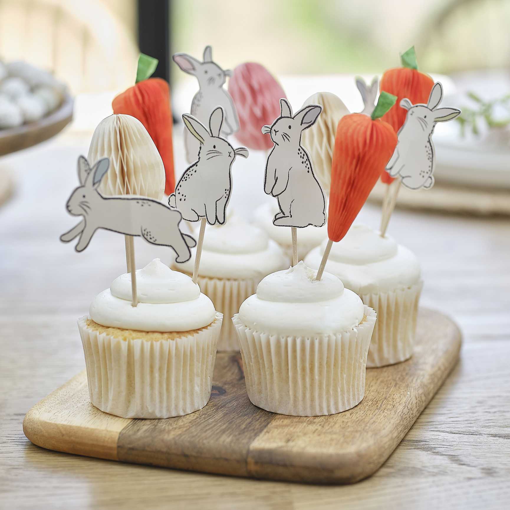 Easter Character Cupcake Toppers