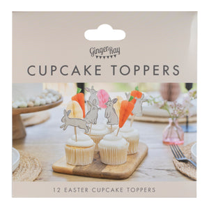 Easter Character Cupcake Toppers