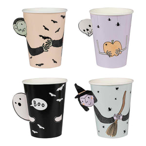 Halloween Character Paper Party Cups