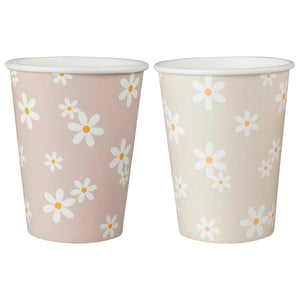 Ditsy Floral Paper Cups - 8 Pack