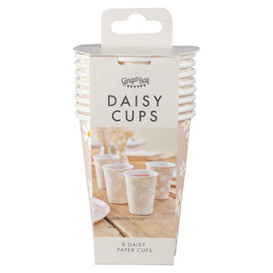 Ditsy Floral Paper Cups - 8 Pack