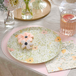 Ginger Ray Hello Baby Floral Tableware Kit