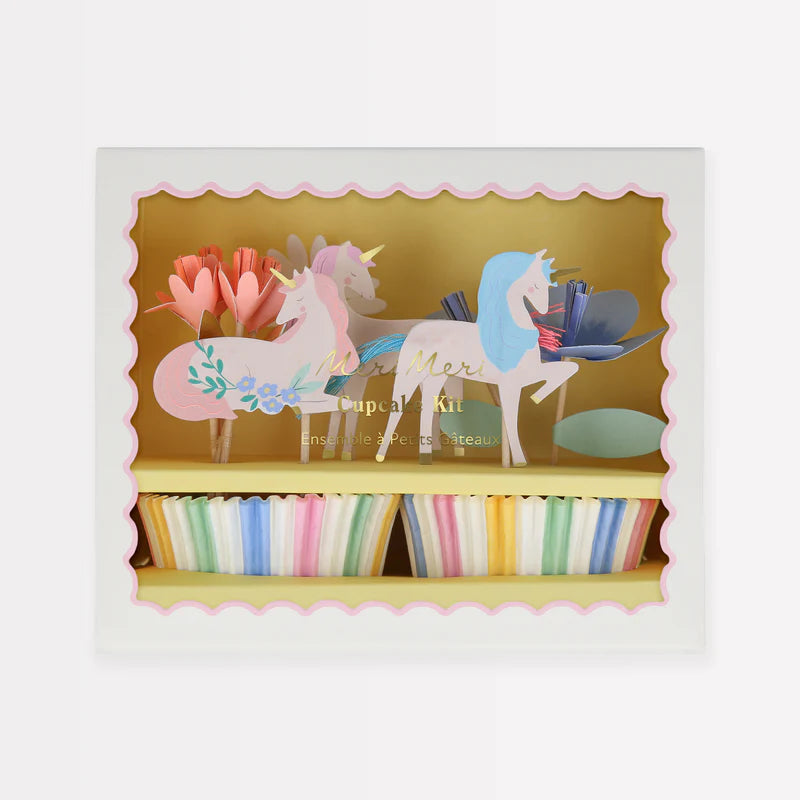 Meri Meri Meadow Unicorns Cupcake Kit