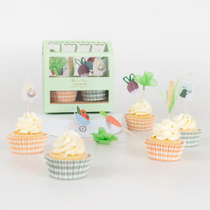 Easter Bunny Greenhouse Cupcake Kit