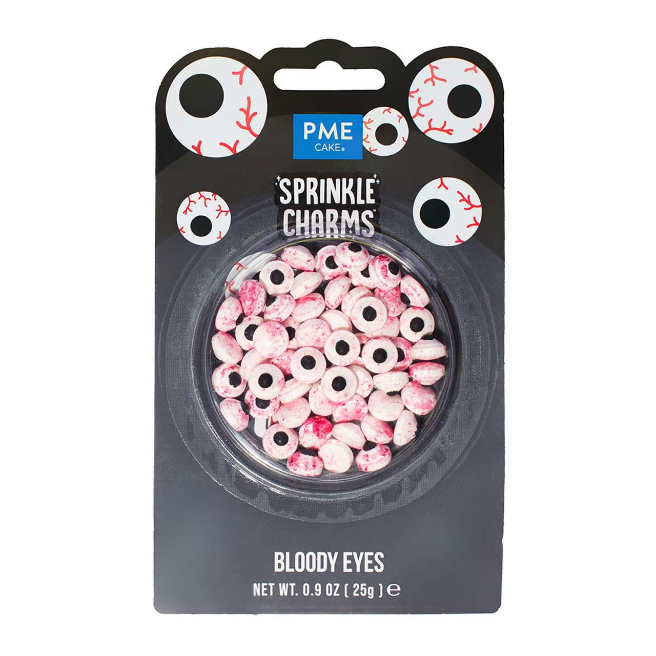 PME Halloween Sprinkle Charms - Bloody Eyes (25g)