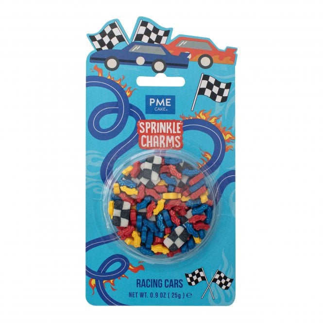 Racing Car Cake Sprinkle Charms