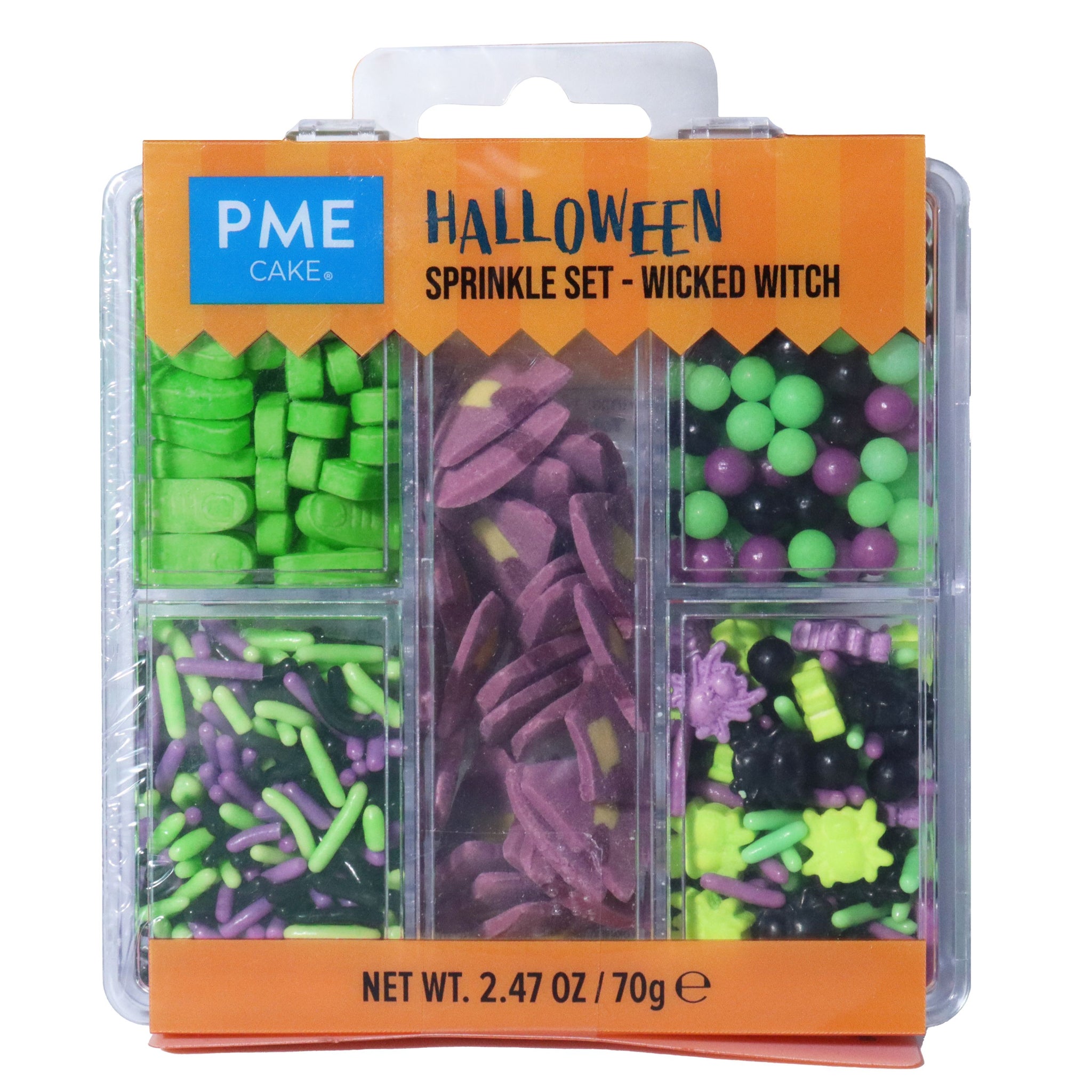 5-in-1 Halloween Sprinkle Set - Wicked Witch (74g)