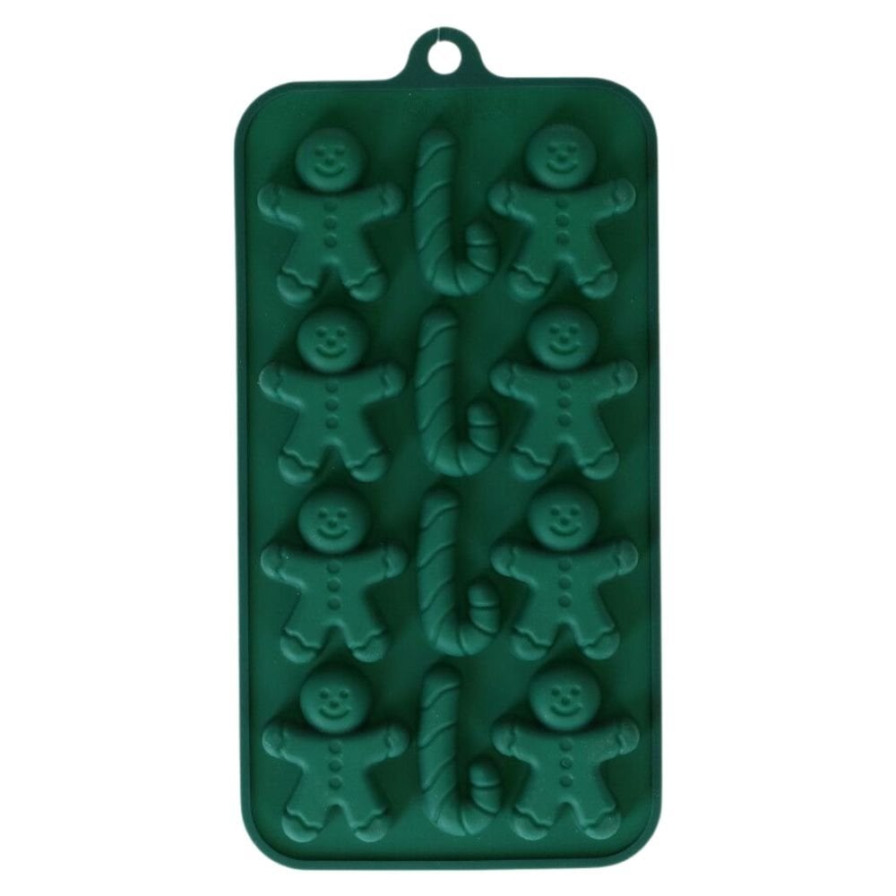 Wilton Gingerbread Man and Candy Cane Silicone Mould